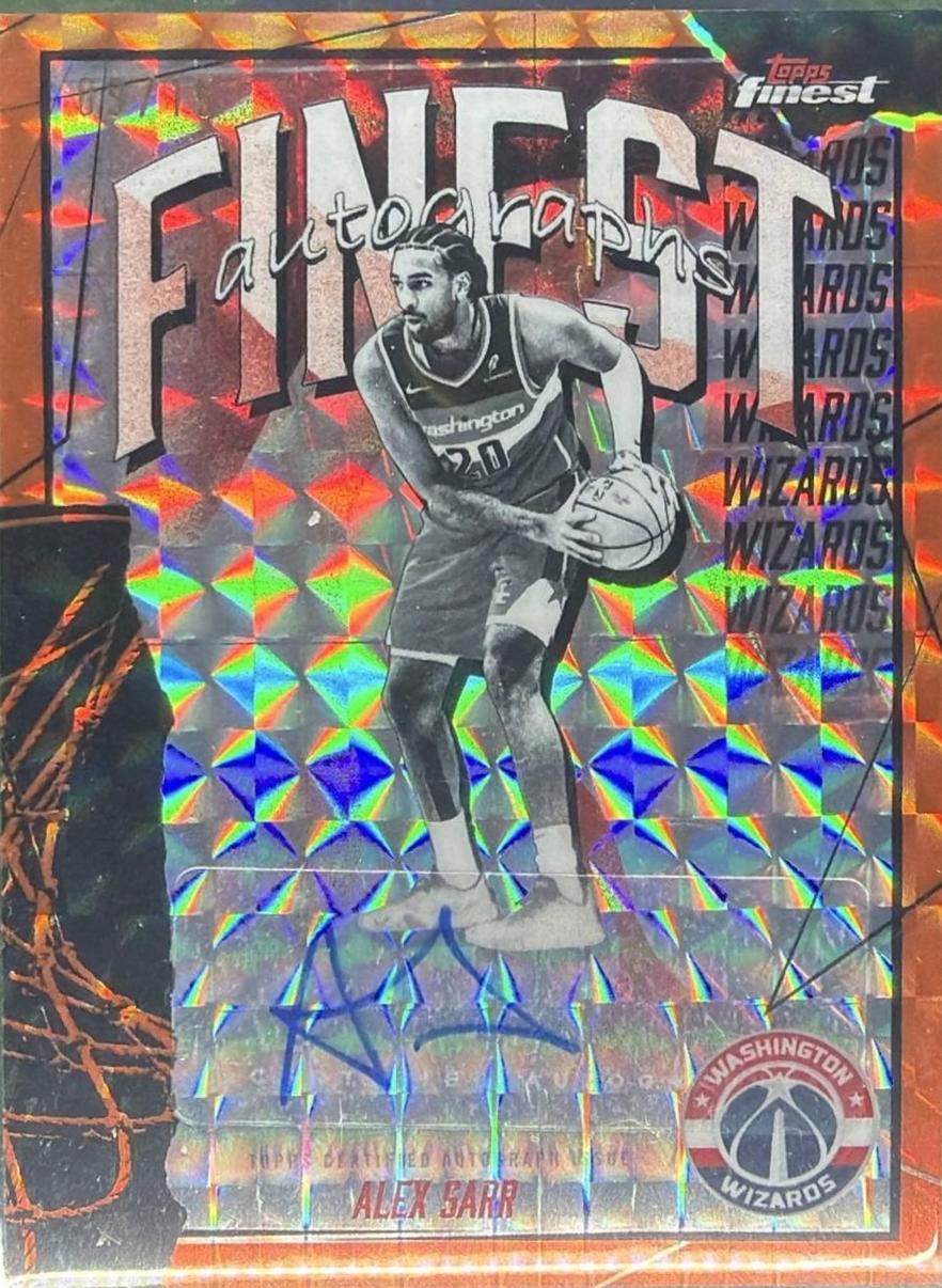 Alex Sarr [Orange Geometric Refractor] #FAU-AR