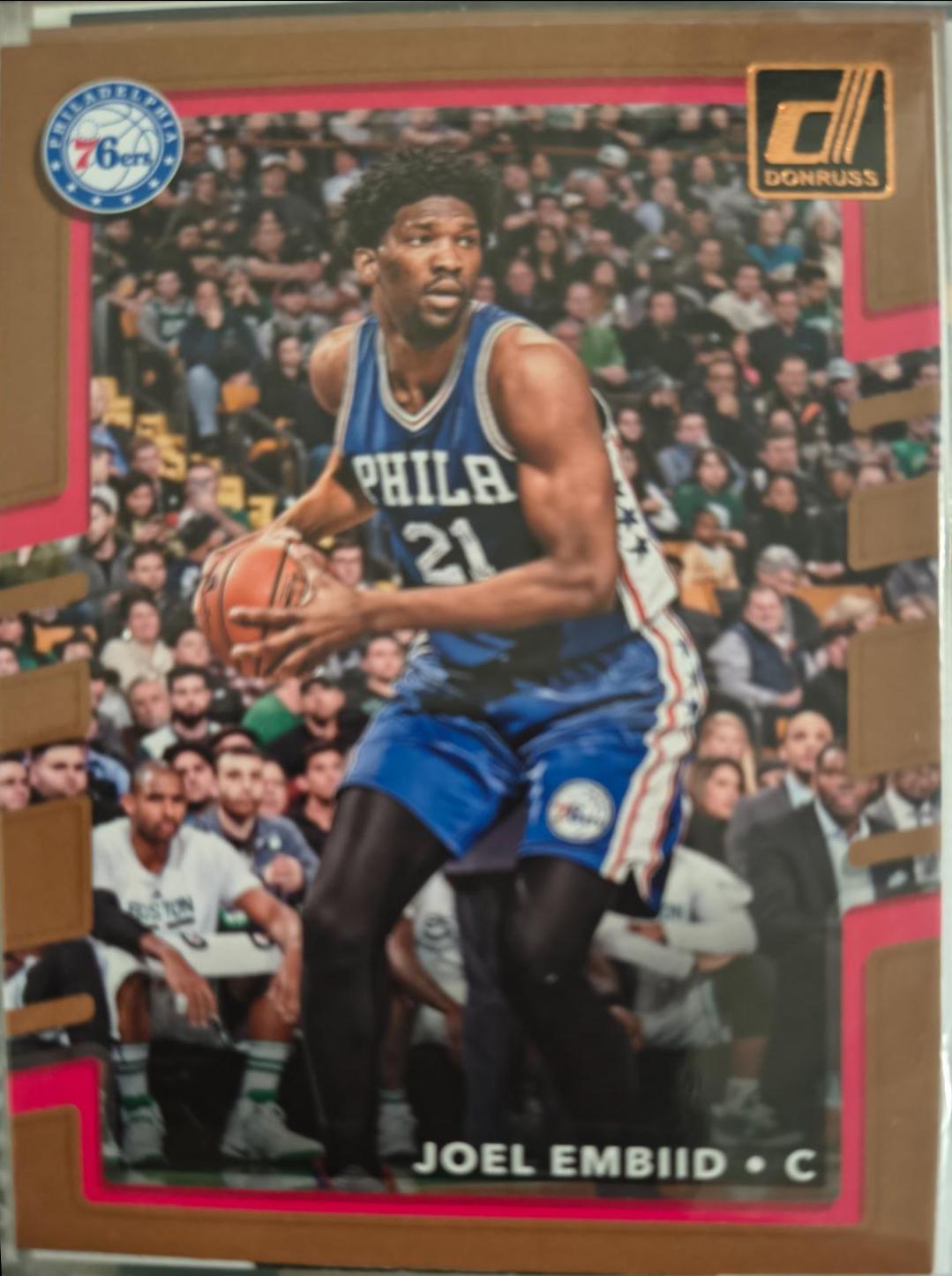 Joel Embiid #112 2017 Panini Donruss Basketball