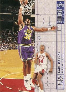 Karl Malone #397 Basketball Cards 1994 Collector's Choice