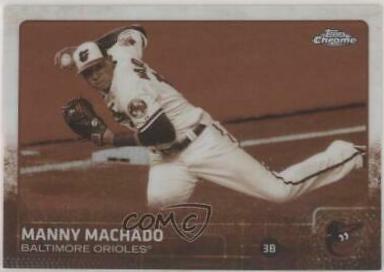Manny Machado [Sepia Refractor] #42