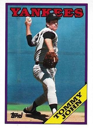 Tommy John #611 Baseball Cards 1988 Topps