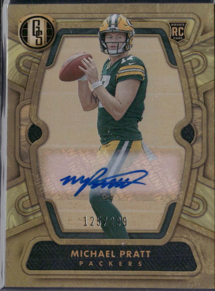 Michael Pratt #189 Football Cards 2024 Panini Gold Standard Autograph