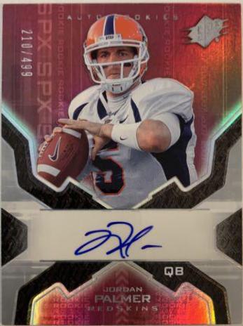Jordan Palmer #182 2007 Spx Football