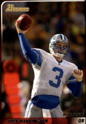 Joey Harrington #18 Football Cards 2003 Bowman