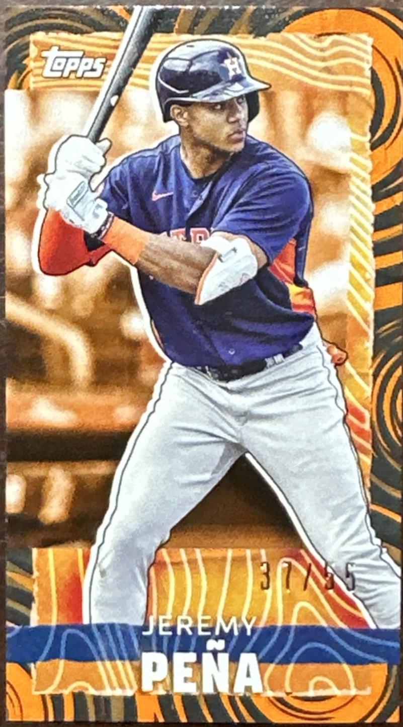 Jeremy Pena [Orange Black Ripple] #MRIP-JPE