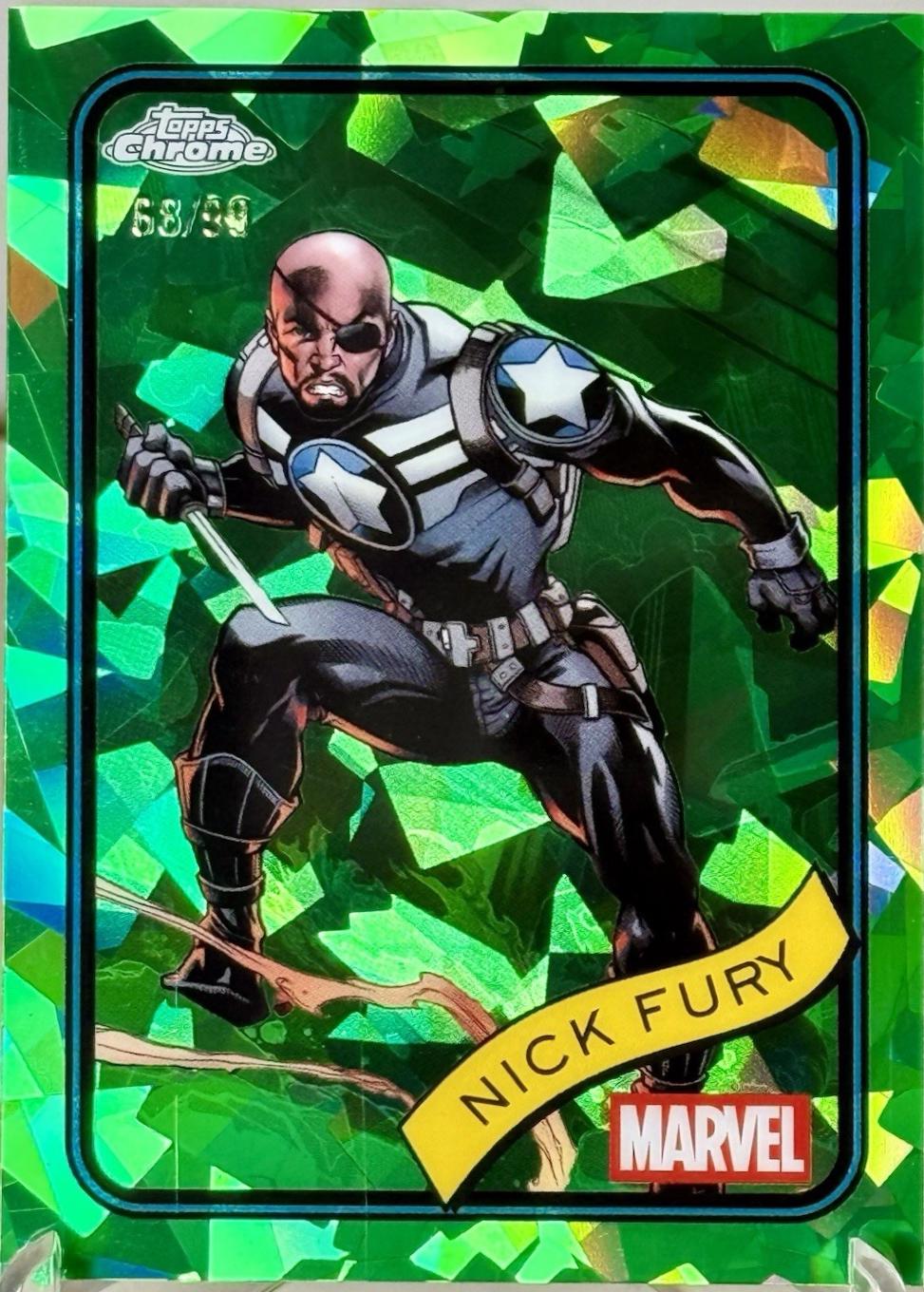 Nick Fury Green Sapphire