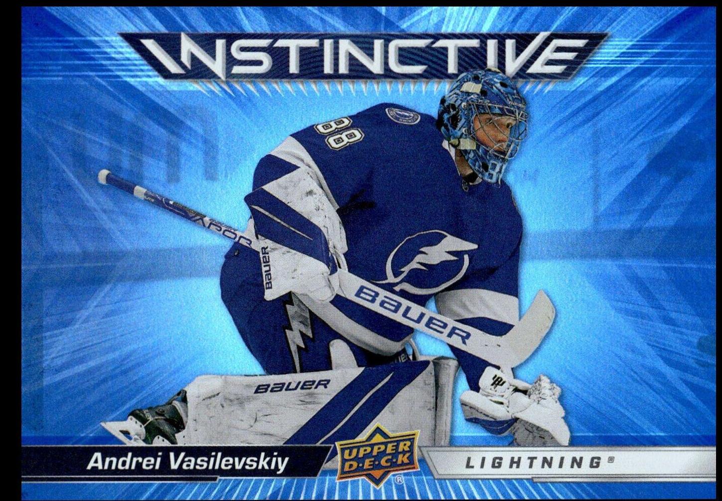 Andrei Vasilevskiy #IN-11 Hockey Cards 2023 Upper Deck Instinctive