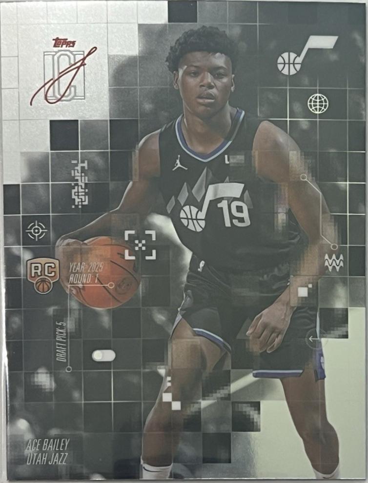 2025 Topps Signature Class After Image Ace Bailey #AF-5 card