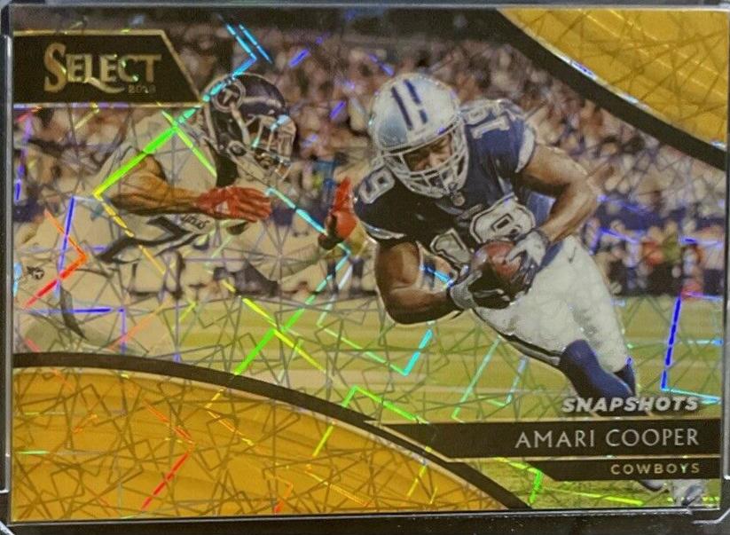 Amari Cooper [Gold Prizm] #SN-8