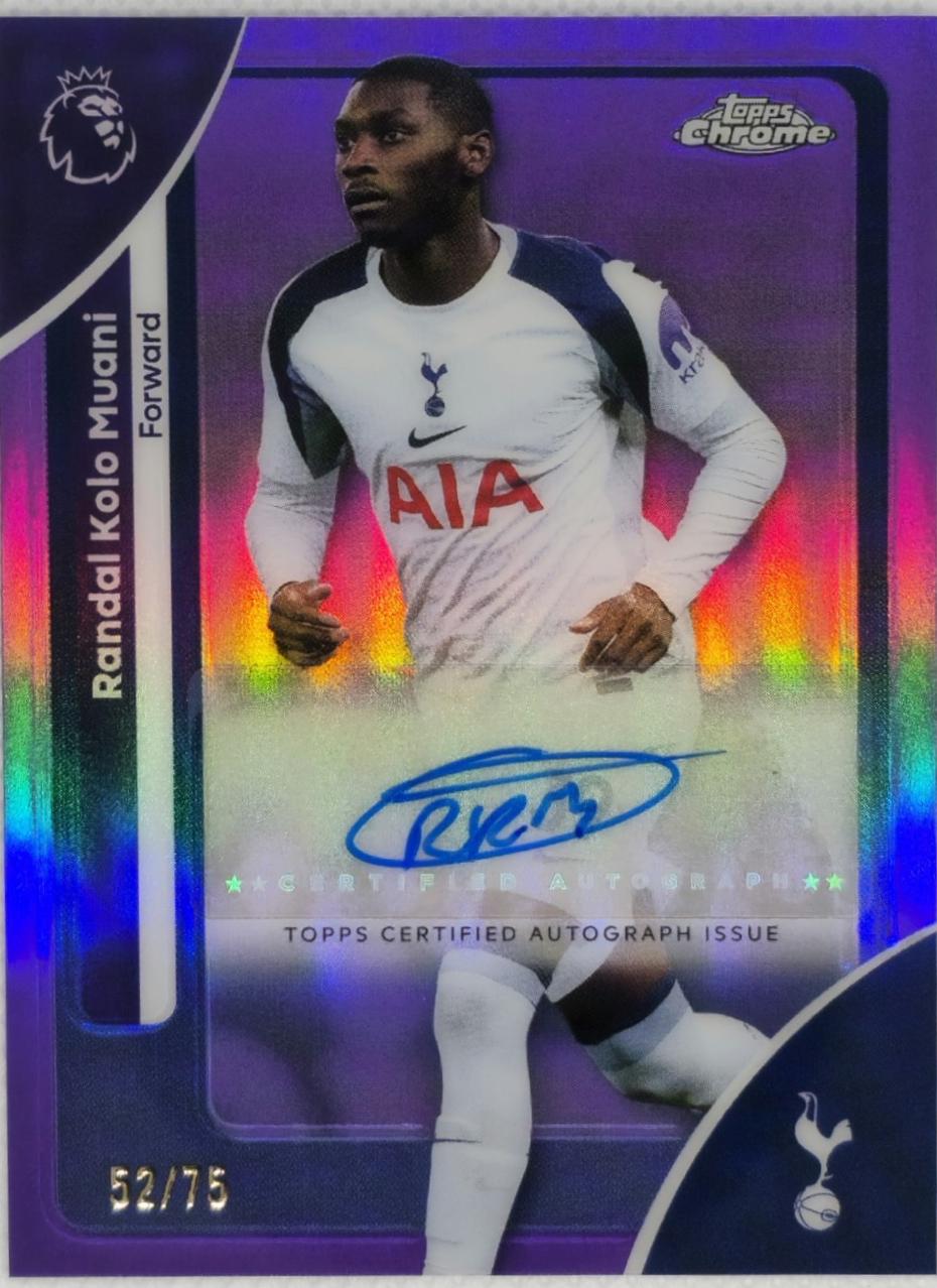 Randal Kolo Muani [Purple Refractor] #CA-MI