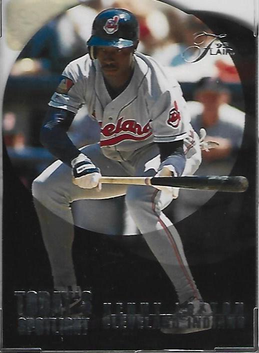 Kenny Lofton #5 Baseball Cards 1995 Flair Today's Spotlight