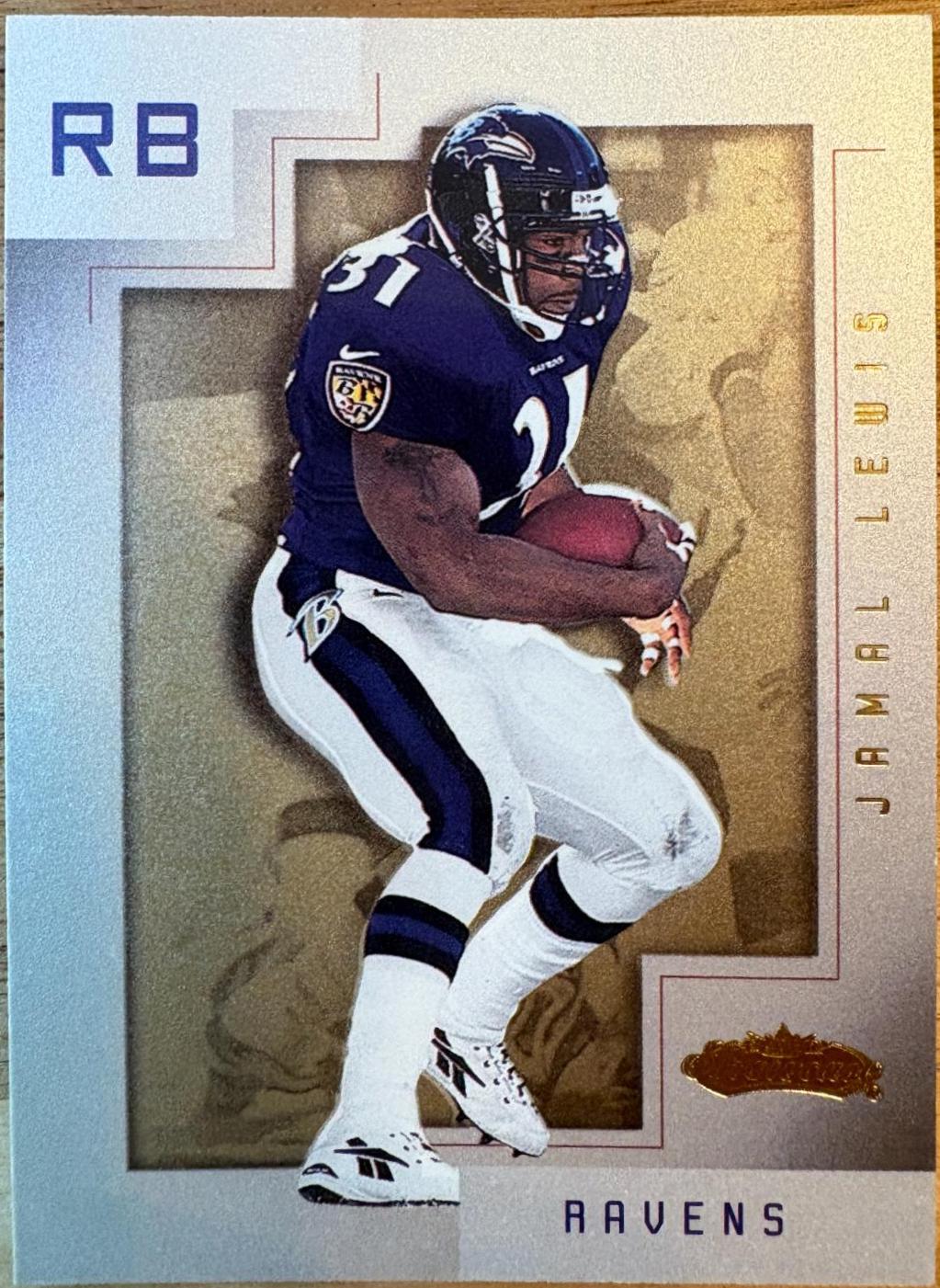 Jamal Lewis #44 2001 Fleer Showcase Football