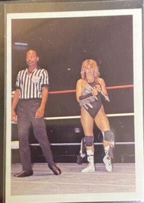 Misty Blue #323 Wrestling Cards 1988 Wonderama NWA