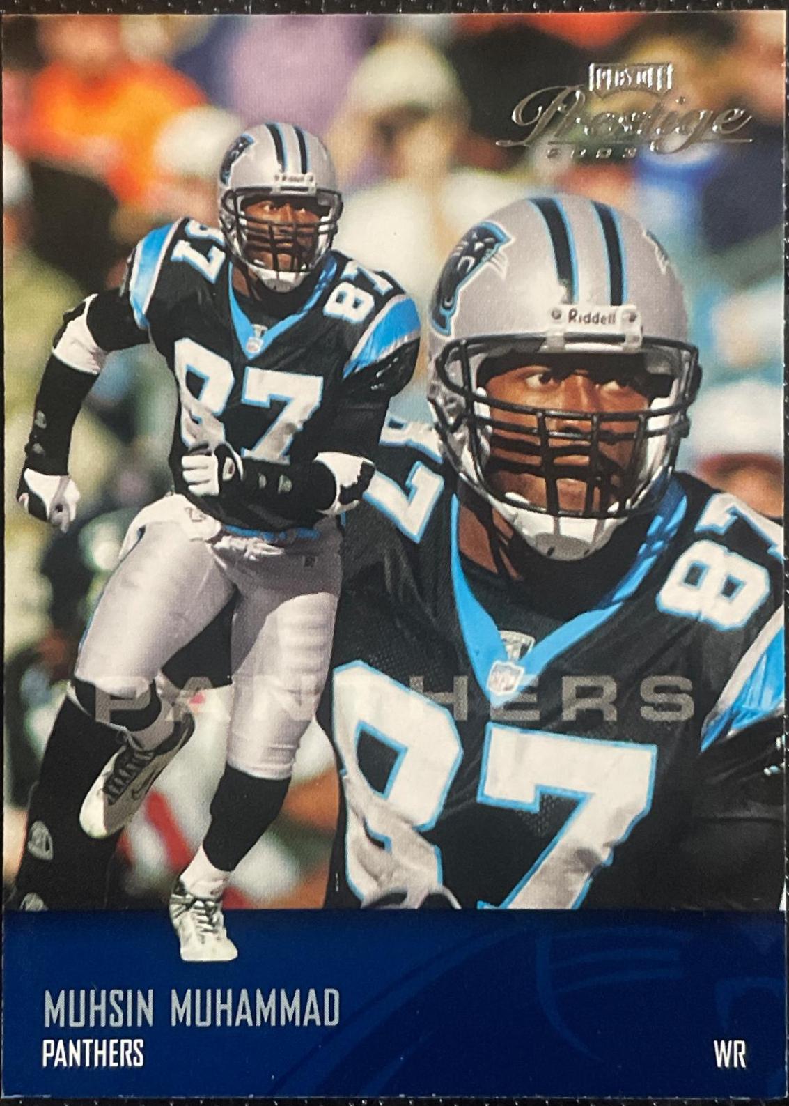 Muhsin Muhammad #18 2003 Playoff Prestige Football