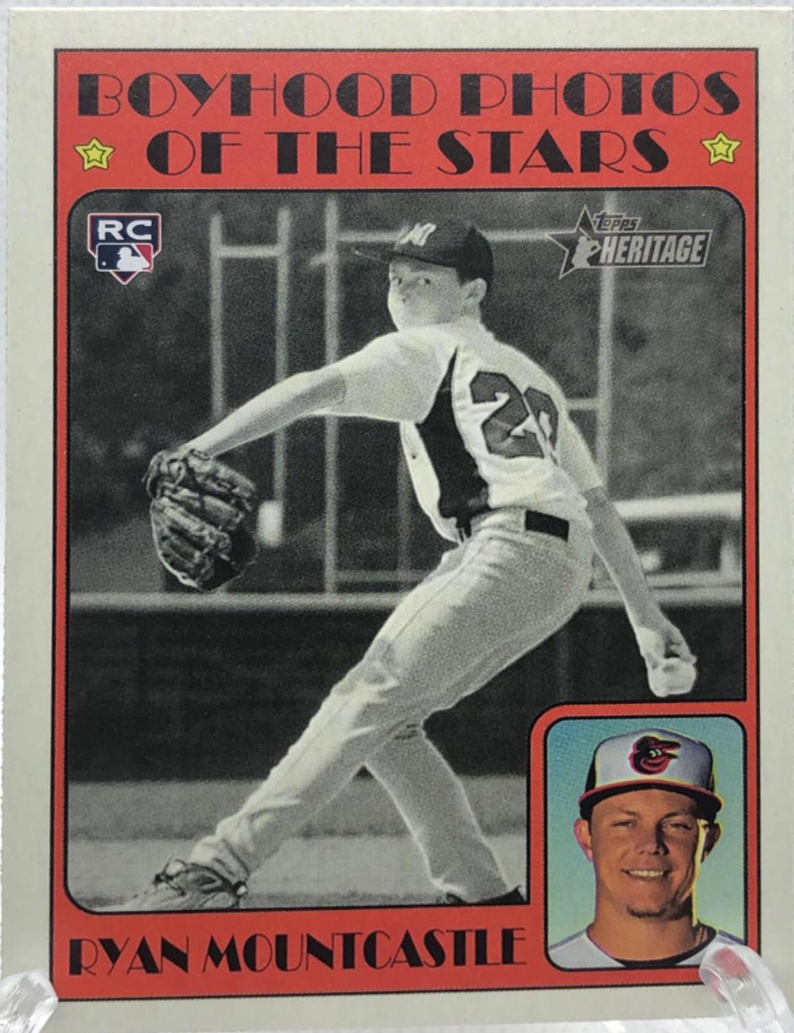 Ryan Mountcastle #149 Baseball Cards 2021 Topps Heritage