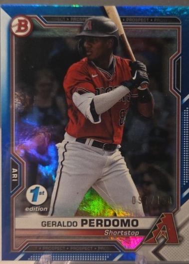 Geraldo Perdomo [Blue Foil] #BFE-109