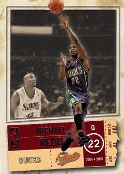 Michael Redd #22 Basketball Cards 2004 Fleer Authentix