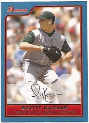 Scott Kazmir #22 Baseball Cards 2006 Bowman