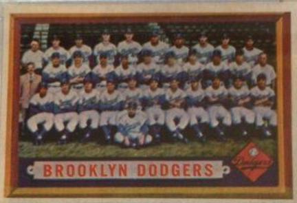 Dodgers Team #324 Baseball Cards 1957 Topps