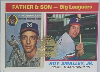 Big Leaguers: Roy Smalley / Roy Smalley Jr.