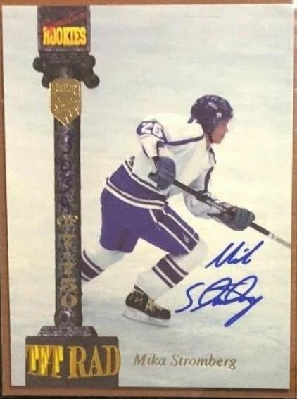 Mika Stromberg #CXV Hockey Cards 1994 Signature Rookies Tetrad