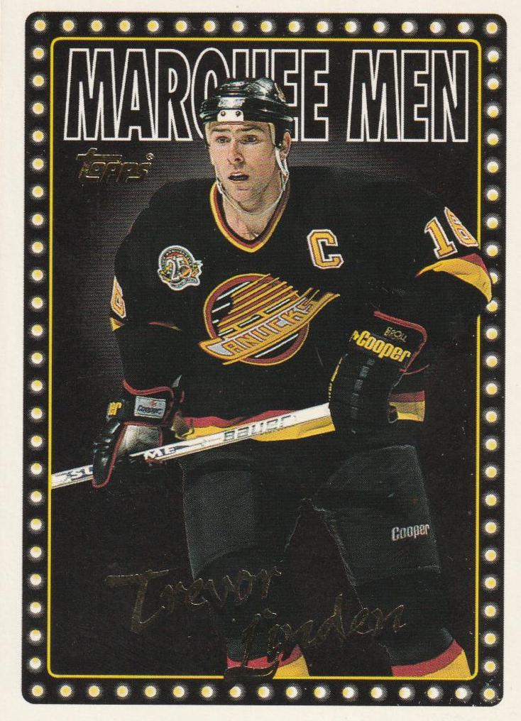 Trevor Linden #12 Hockey Cards 1995 Topps