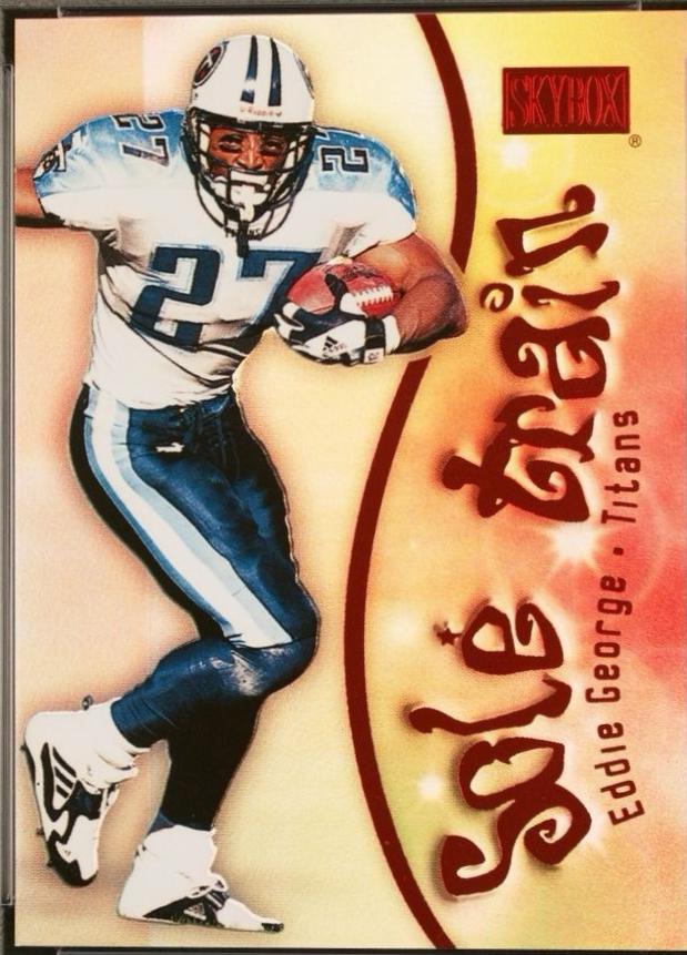 Eddie George #2 Football Cards 2000 Skybox Sole Train