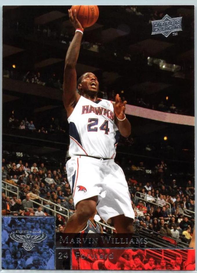 Marvin Williams #5 Basketball Cards 2009 Upper Deck