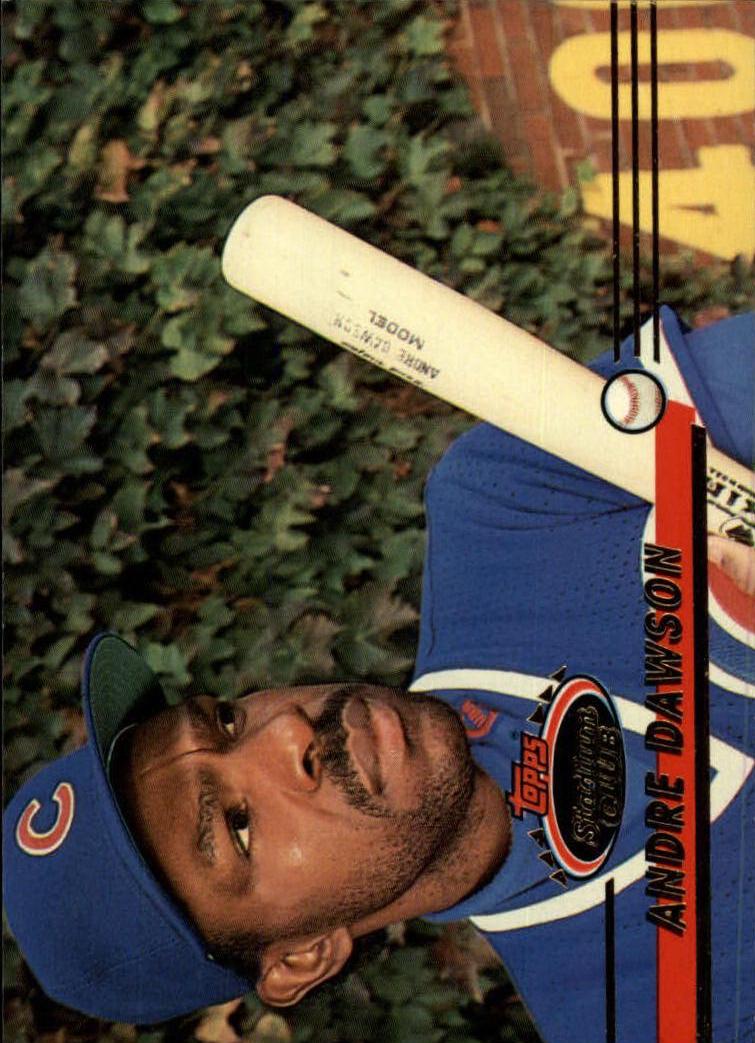 Andre Dawson #203 Baseball Cards 1993 Stadium Club