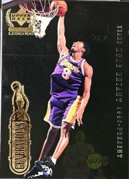 Kobe Bryant / Michael Jordan #NA Basketball Cards 1999 Upper Deck Century Legends Generations