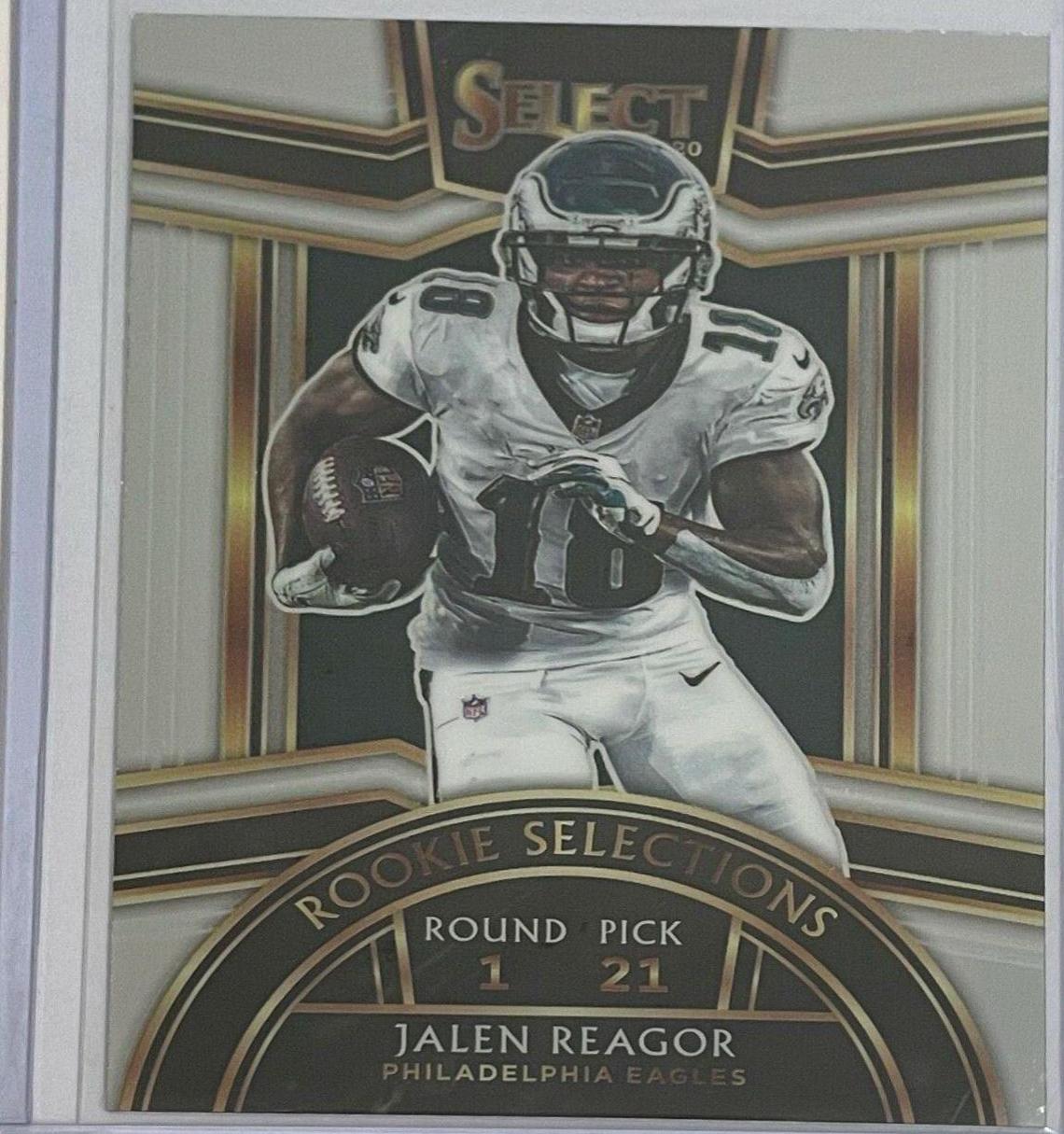 Jalen Reagor Football Cards 2020 Panini Select Rookie Selections