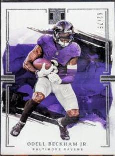 Odell Beckham Jr. #7 Football Cards 2023 Panini Impeccable