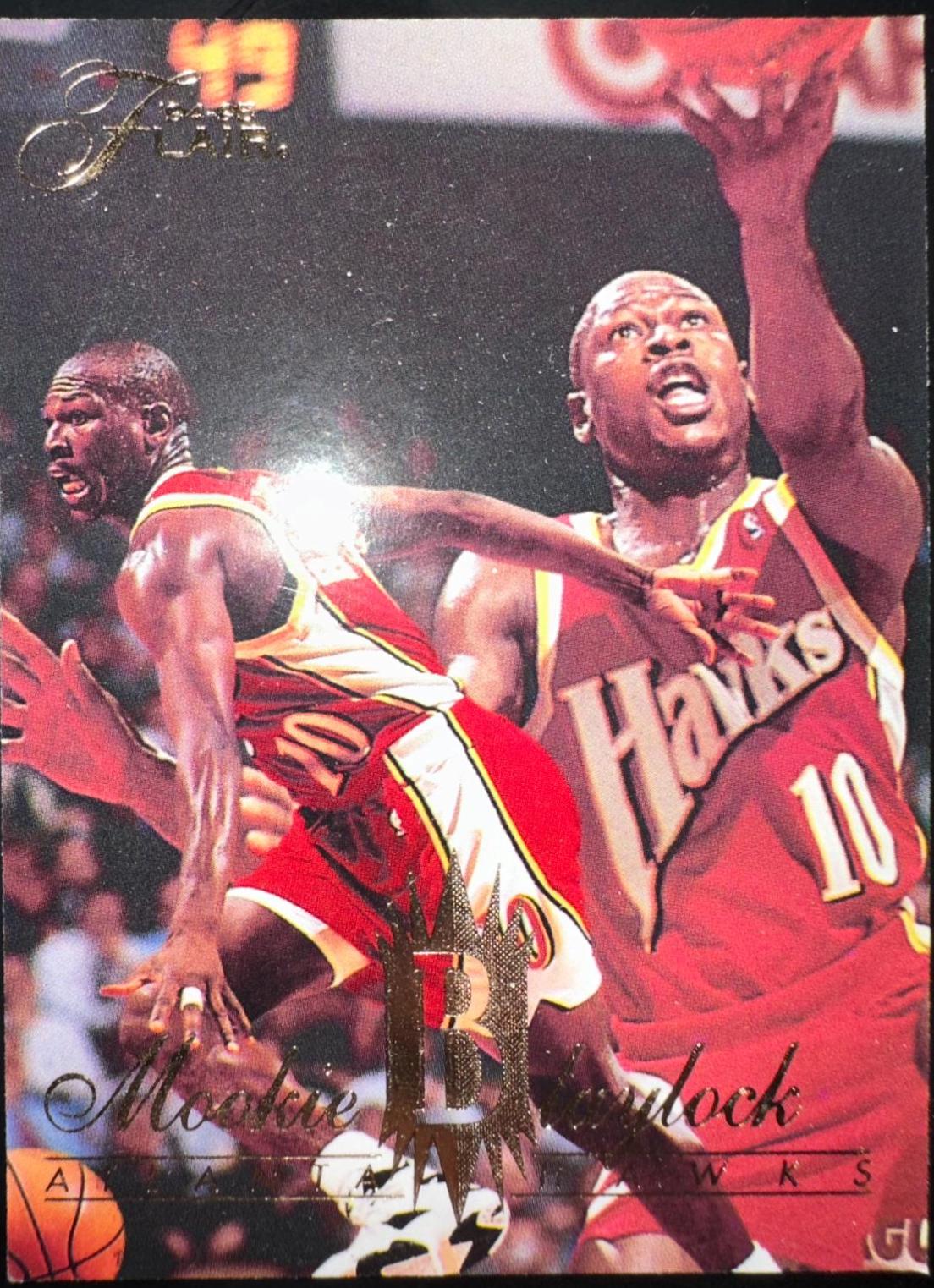 Mookie Blaylock #2 Basketball Cards 1994 Flair