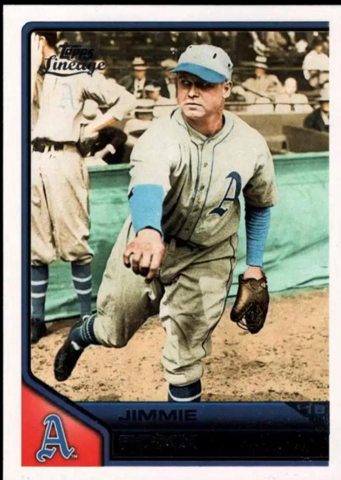 Jimmie Foxx #3 Baseball Cards 2011 Topps Lineage