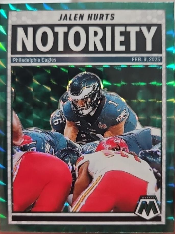 Carte D'investissement Jalen Hurts 2020 Rookie Rainbow Ractor