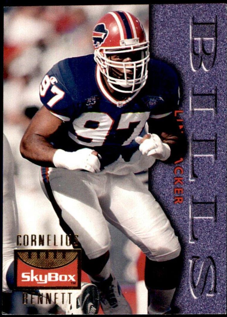 Cornelius Bennett #13 Football Cards 1995 Skybox Premium