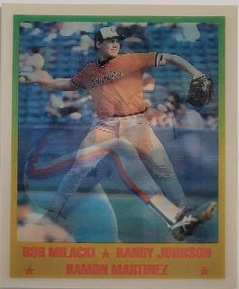 Bob Milacki / Randy Johnson / Ramon Martinez