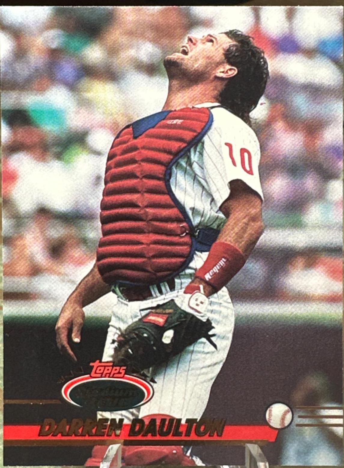 Darren Daulton #313 Baseball Cards 1993 Stadium Club