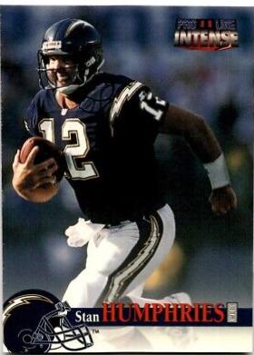 Stan Humphries #14 1996 Pro Line II Intense Football