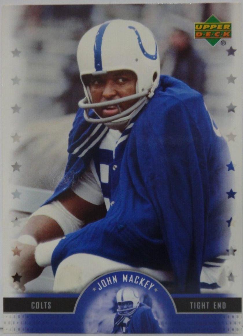 John Mackey #23 Football Cards 2005 Upper Deck Legends