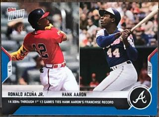 Ronald Acuna Jr. / Hank Aaron