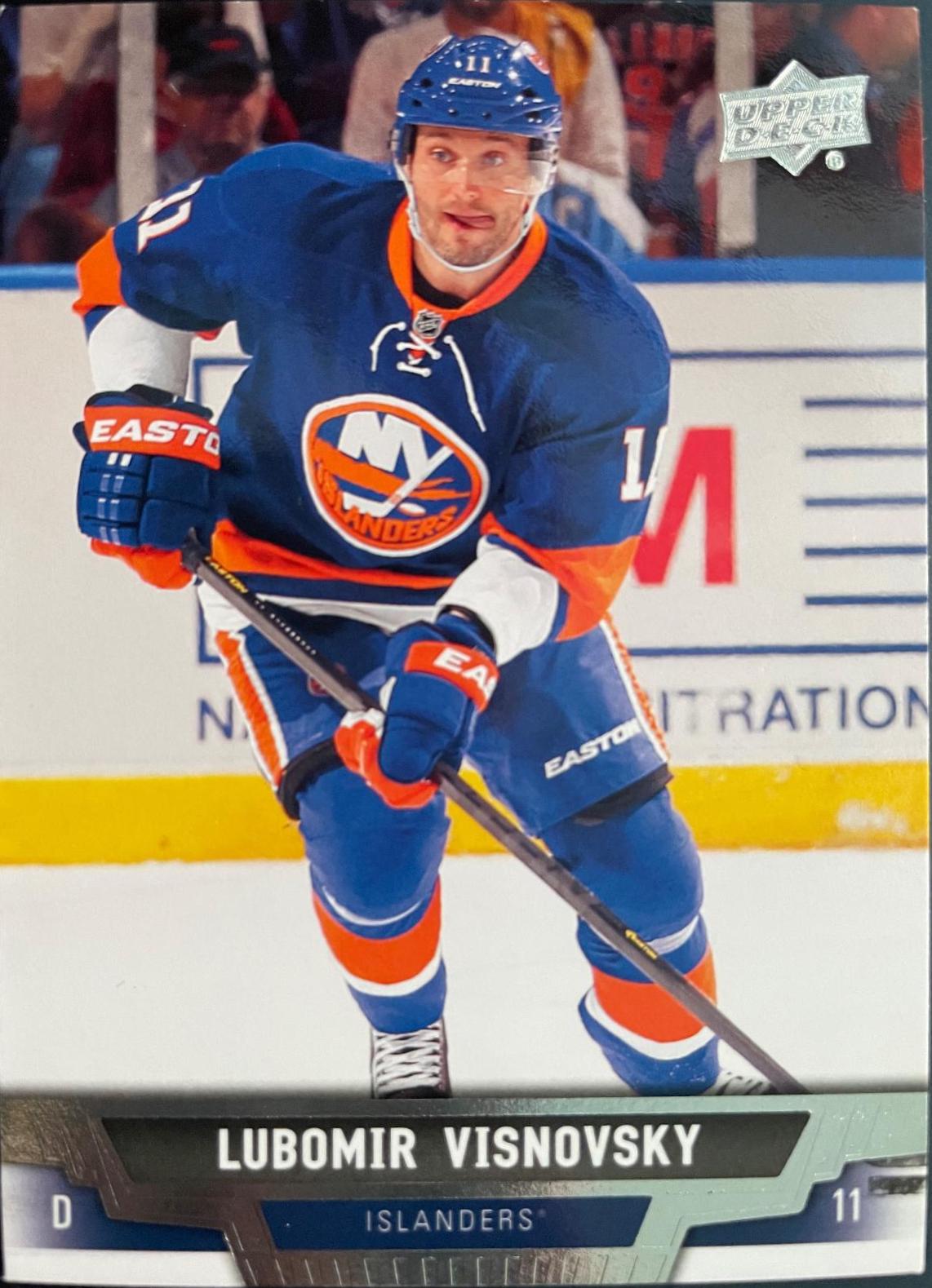 Lubomir Visnovsky #17 Hockey Cards 2013 Upper Deck