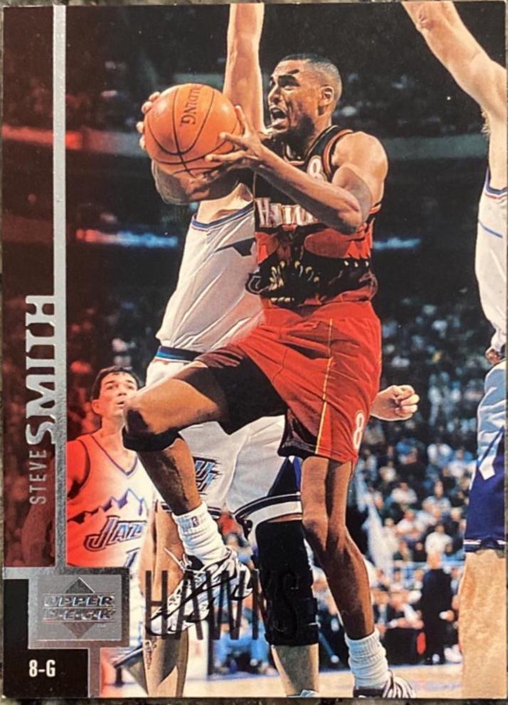 Steve Smith #1 Basketball Cards 1997 Upper Deck