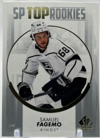 Samuel Fagemo #TR-11 Hockey Cards 2022 SP Authentic Top Rookies