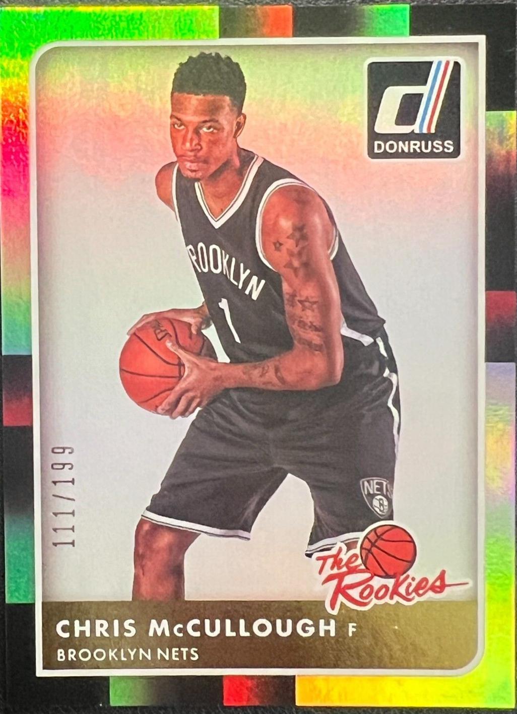 Chris McCullough #48 Basketball Cards 2015 Panini Donruss the Rookies