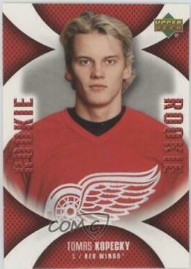 tomas kopecky #105 Hockey Cards 2006 Upper Deck Mini Jersey Collection