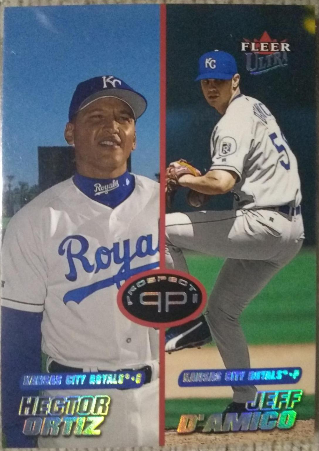 Hector Ortiz / Jeff Damico #243 Baseball Cards 2001 Ultra