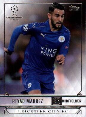 Riyad Mahrez #115 2016 Topps UEFA Champions League Showcase