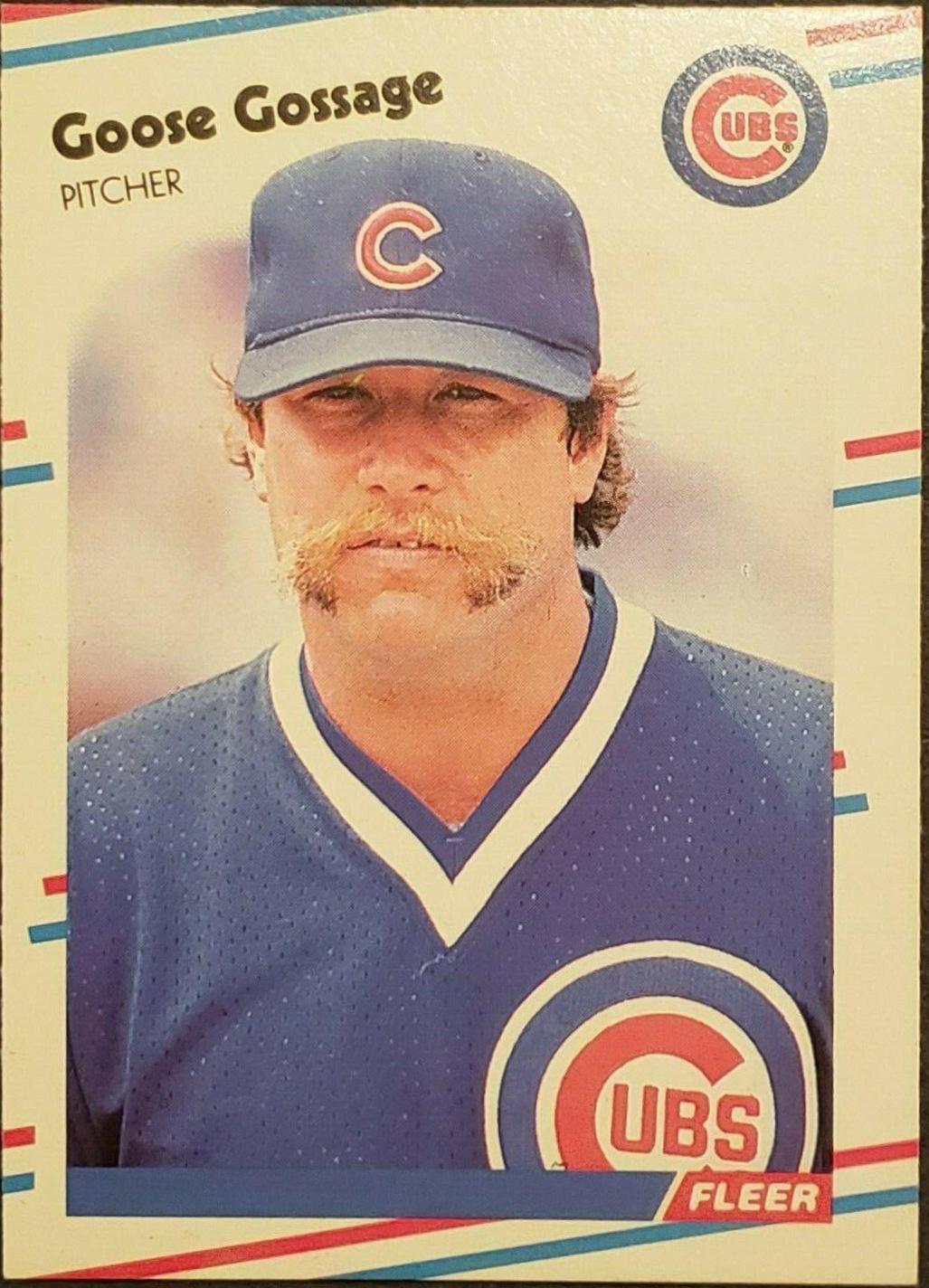 1988 Fleer Update Goose Gossage #U-76 card
