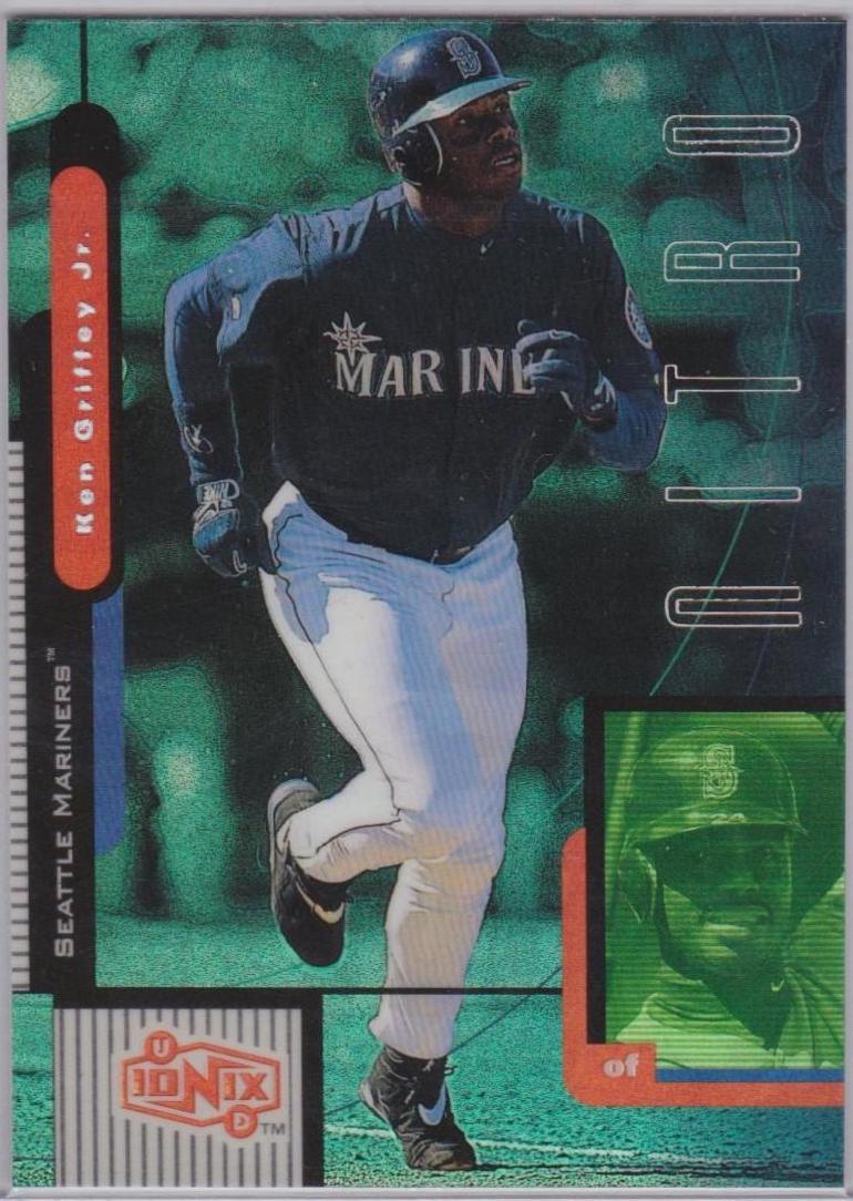 Ken Griffey Jr #N1 Baseball Cards 1999 Upper Deck Ionix Nitro